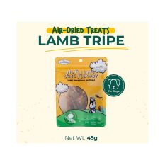aTwoValley Air Dried for Dogs Venison/Beef/Shark Meat 40g - 160g - LambTripe 45g