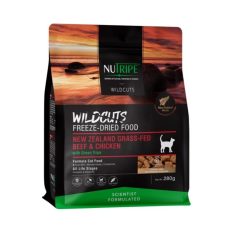 [Clearance Sales] Nutripe - WILDCUTS, Freeze-Dried with Green Tripe Formula Cat Food, 280g - Bee & Chick exp.4/27