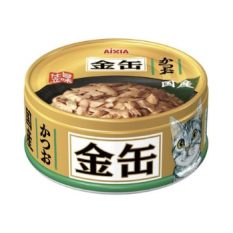 Aixia Kin-Can Mini Wet Tuna Cat Canned Food (24 cans x 70g) - Skipjack Tuna