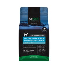 Nutripe Essence CAT Australian Beef / Salmon & Hormone-Free Chicken with Green Tripe 1.8kg /6kg - Salmon
