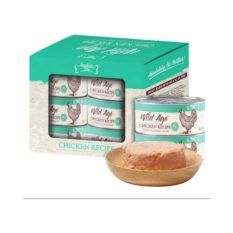 Absolute Bites Wild Age Cat Can Food 80g x 6cans - Complete & Balance Diet, Natural & Tasty - Chicken