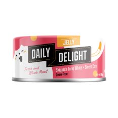 Daily Delight JELLY Series Wet Canned Cat Food (80g x 24cans) - Sweet Corn