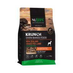 [Clearance Sales] Nutripe - KRUNCH, Oven-Baked with Green Tripe Formula Dog Food, 1.8kg/7kg - exp. date in Sep. 26 - Lamb