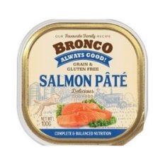Bronco Tray Dog Food 100g - Premium Quality, Rich & Health Boost - Salmon