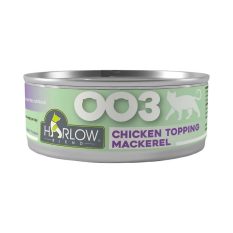 ** FREE Harlow Blend dry food 1.8kg ** Harlow Blend Premium Cat wet food 80g - 003 Chick Mackerel