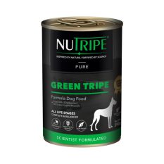 Nutripe Dog Can 390g | Tripe | Beef | Lamb | Salmon | Chi - green tripe
