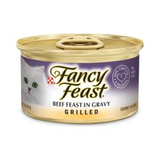 Fancy Feast GRILLED Series Beef/ Chicken/ Tuna / Chic Liver Feast In Gravy Canned Cat Food 85 g - Chicken & Beef