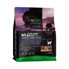 [Clearance Sales] Nutripe - WILDCUTS, Freeze-Dried with Green Tripe Formula Cat Food, 280g - OceanFish & Lamb