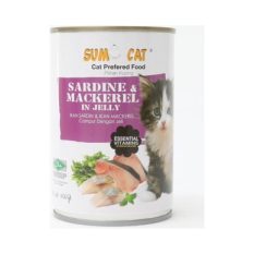 Sumo Cat Sardine & Mackerel In Jelly 400g