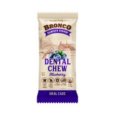 Bronco Dental Chew for Dogs18g - Blueberry