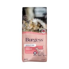 Burgess Kitten/Adult Dry Cat Food 1.5kg - Salmon