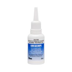 Ilium Ear Drops 20ml - Active against ear mites, bacterial and fungal infection