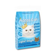 Aatas Cat Dry Food 7kg [Gourmet Delight/Ocean Delight/Seafood Delight] - Tuna Sardine (Blue)