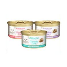 Aatas Cat Complete Care Loaf Formula for All Life Stages 80g/24cans for Cats - Random-nochoosing