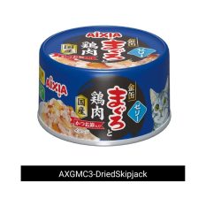 Aixia Kin-Can Tuna Chicken Series Wet Canned Cat Food (24 cans) - Dried skipjack
