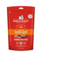 Stella & Chewy’s Freeze-Dried Raw Dinner Patties for Adult & Puppy Dogs (14oz) - Super Beef