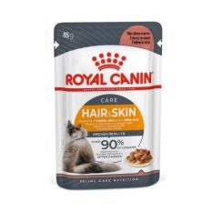 Royal Canin Feline Hair & Skin / Kitten / Instinctive Pouch 85g (6 /12 pouches) - Hair & Skin x 12pkts