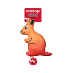 Red Dingo DURABLES Squeaky Toy for Dogs - Kangaroo