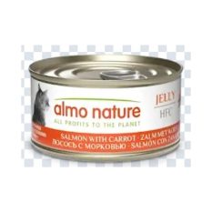 Almo Nature HFC (Human Food Chain) Wet Food for Cats - 70g - Salmon Carrot