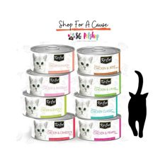 Kit Cat DEBONED Topper Canned Wet Food [MIXABLE - 24 cans x 80g] - Chicken-random-mix