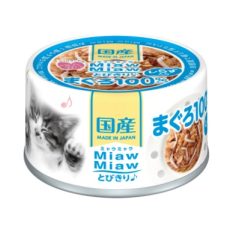 Aixia Miaw Miaw Wet Cat Canned Food (60g) - Tuna + Whitebait