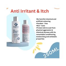 Megacare Shampoo for Anti Fungal, Anti Irritant and Itch, Soft Silky Hair 250ml - Anti Irritant & itch