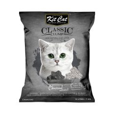 Kit Cat Classic Clump Litter Cat Sand 10L - Charcoal