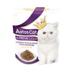 [promo]Aatas Cat Dry Food 1.2kg - GOLD chicken tuna
