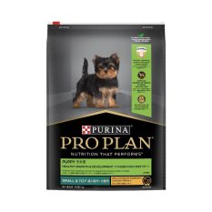 PRO PLAN Chicken Formula with Colostrum and Probiotics - Puppy Small & Toy Dry Dog Food 2.5kg / 7kg