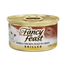 Fancy Feast GRILLED Series Beef/ Chicken/ Tuna / Chic Liver Feast In Gravy Canned Cat Food 85 g - Liver & Chicken
