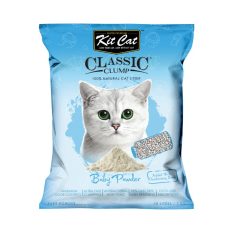 Kit Cat Classic Clump Litter Cat Sand 10L - Baby Powder