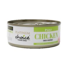 Platinum Choice DOG PATE Canned Food 125g (24cans) - Chicken,Cheese&Veg