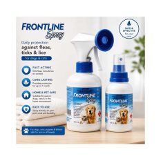 Frontline Flea & Tick Treatment Spray for Dogs & Cats (2 sizes)