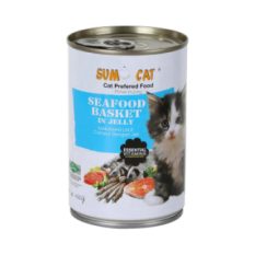 Sumo Cat Canned Food in Jelly (400g) - Seafood