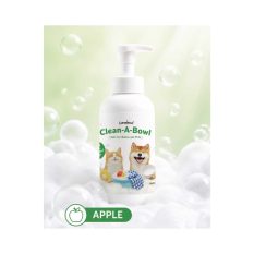 ** Free 3M Sponge x 3pcs** Loveabowl - Clean-A-Bowl 500ml Multi-Purpose Foam Wash for bowls, toys, Fabrics and More - Apple