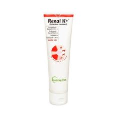 Vetoquinol Renal K+ (Potassium Gluconate) Potassium Supplement Gel for Dogs and Cats, 5oz