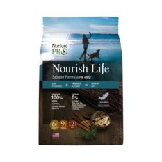Nurture Pro/ Nourish Life DOG Dry Food For Adult & Puppy (1.8kg /5.7kg) Salmon/Lamb/Chicken - Salmon