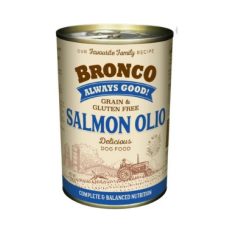 Bronco Olio Grain & Gluten Free Wet Dog Food 390g - Salmon
