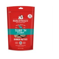 Stella & Chewy’s Freeze-Dried Raw Dinner Patties for Adult & Puppy Dogs (14oz) - Surf & Turf