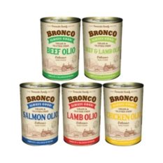Bronco Olio Grain & Gluten Free Wet Dog Food 390g - Random MIX