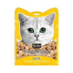 Kit Cat Freeze Bites Freeze Dried Cat Treats 20g - 100% Grain Free with Real Meat - Duck